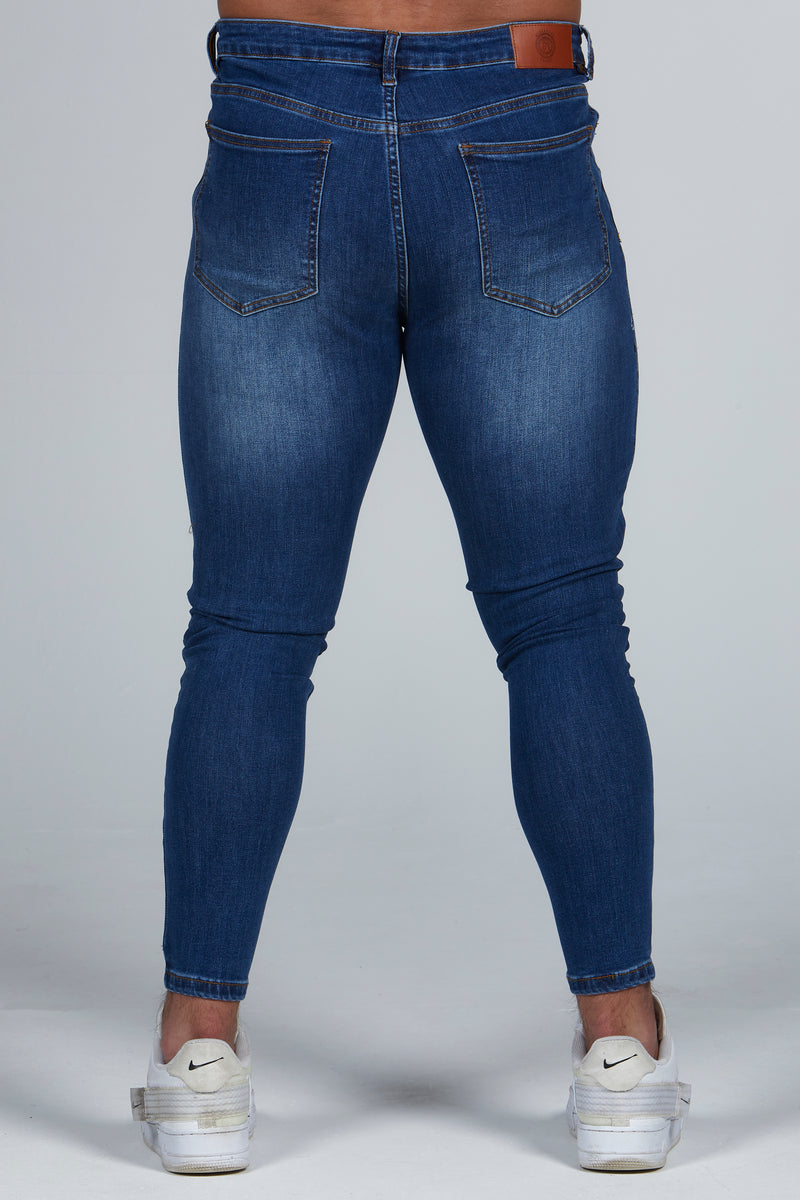 Dark Blue Jeans – Non Ripped