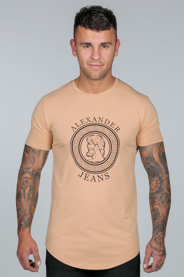 Premium Logo T Shirt – Sand
